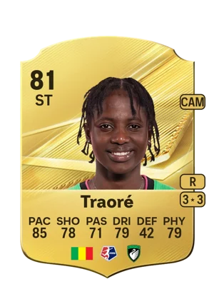 Traoré - 81 - Rare EA FC 27 card