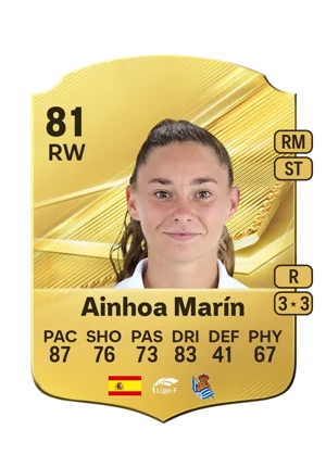 Ainhoa Marín - 81 - Rare EA FC 27 card