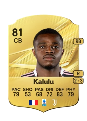 Kalulu - 81 - Rare EA FC 27 card