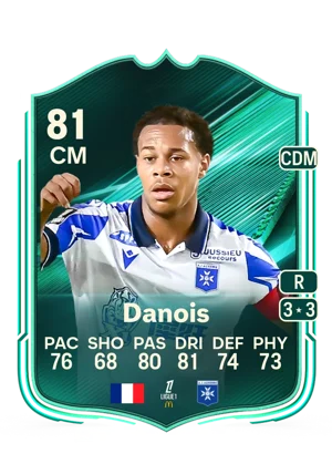 Danois - 81 - Squad Foundations EA FC 27 card