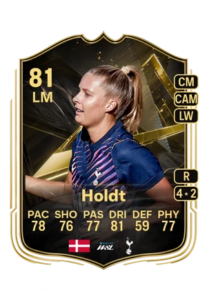 Holdt - 81 - Team of the week EA FC 27 card