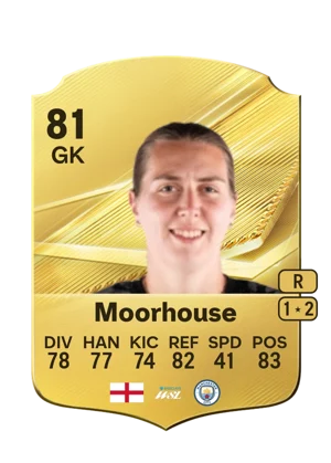 Moorhouse - 81 - Rare EA FC 27 card