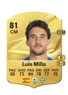 Luis Milla - 81 - Rare
