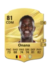 Onana - 81 - Rare