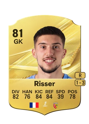 Risser - 81 - Rare EA FC 27 card