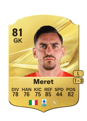 Meret - 81 - Rare EA FC 27 card