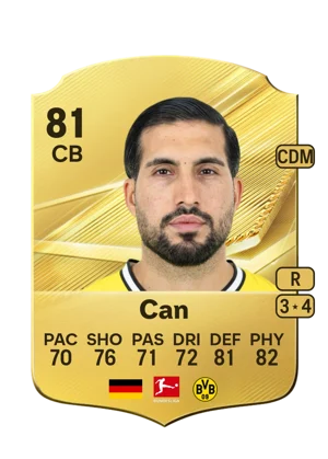 Can - 81 - Rare EA FC 27 card