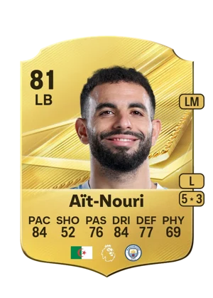 Aït-Nouri - 81 - Rare EA FC 27 card