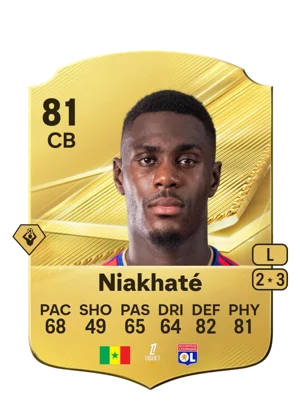 Niakhaté - 81 - Rare EA FC 27 card