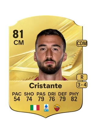 Cristante - 81 - Rare EA FC 27 card