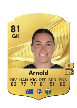 Arnold - 81 - Rare EA FC 27 card
