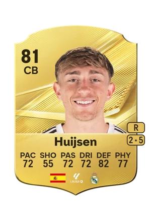 Huijsen - 81 - Rare EA FC 27 card