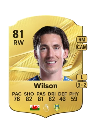 Wilson - 81 - Rare EA FC 27 card