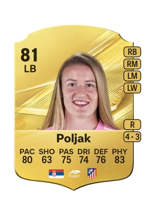 Poljak - 81 - Rare EA FC 27 card