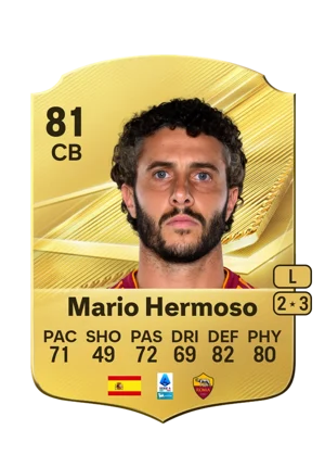 Mario Hermoso - 81 - Rare EA FC 27 card