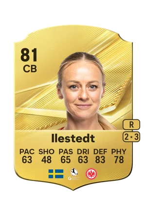 Ilestedt - 81 - Rare EA FC 27 card