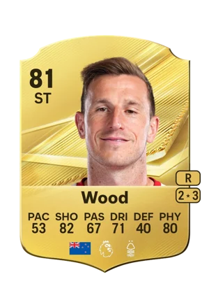 Wood - 81 - Rare EA FC 27 card