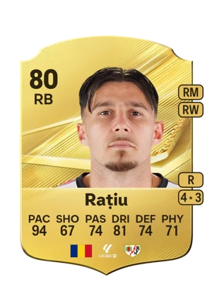 Rațiu - 80 - Rare EA FC 27 card