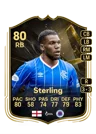 Sterling - 80 - Team of the week