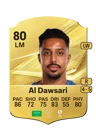 Al Dawsari - 80 - Rare
