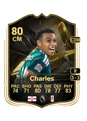 Charles - 80 - Team of the week EA FC 27 card