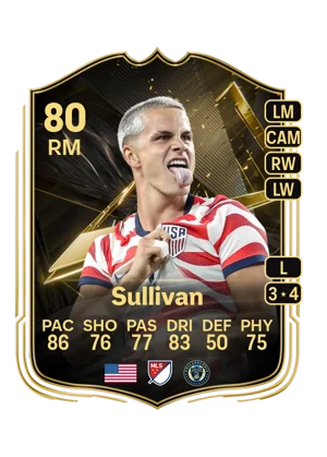 Sullivan - 80 - Team of the week EA FC 27 card