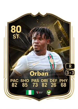 Orban - 80 - Team of the week EA FC 27 card
