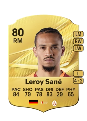 Leroy Sané - 80 - Rare EA FC 27 card