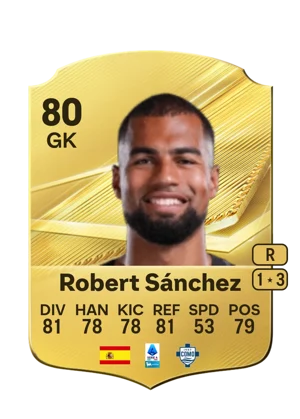 Robert Sánchez - 80 - Rare EA FC 27 card