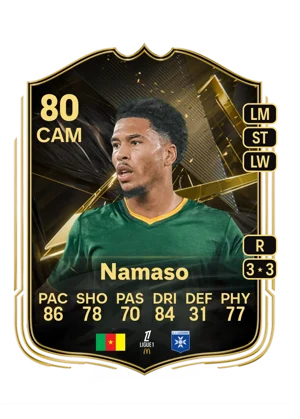 Namaso - 80 - Team of the week EA FC 27 card