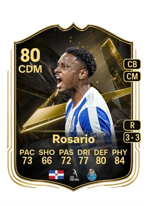 Rosario - 80 - Team of the week EA FC 27 card