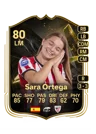 Sara Ortega - 80 - Team of the week