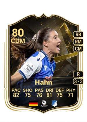 Hahn - 80 - Team of the week EA FC 27 card