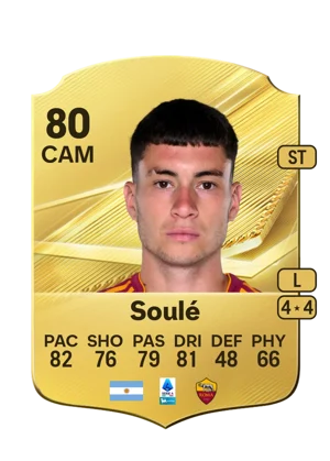 Soulé - 80 - Rare EA FC 27 card