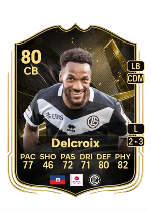 Delcroix - 80 - Team of the week EA FC 27 card