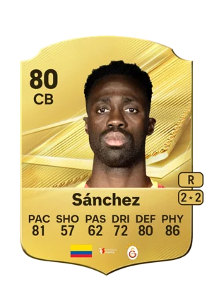 Sánchez - 80 - Rare EA FC 27 card