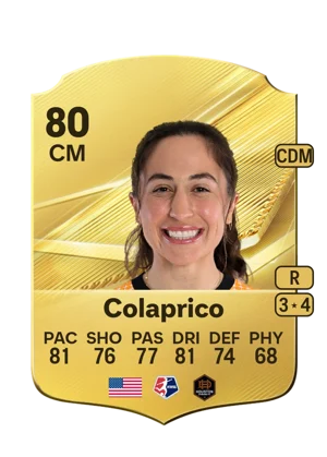 Colaprico - 80 - Rare EA FC 27 card