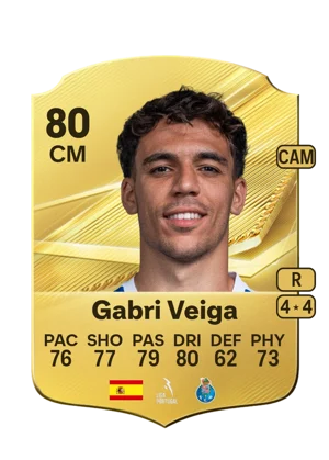 Gabri Veiga - 80 - Rare EA FC 27 card