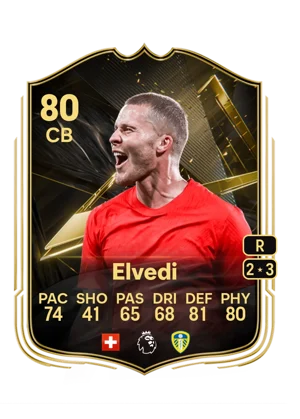 Elvedi - 80 - Team of the week EA FC 27 card