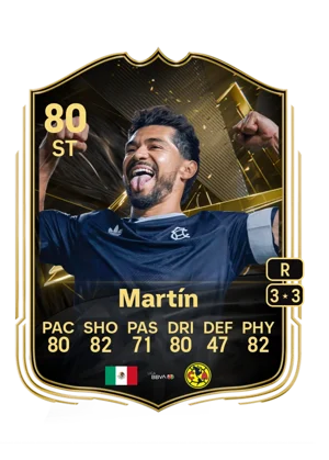 Martín - 80 - Team of the week EA FC 27 card