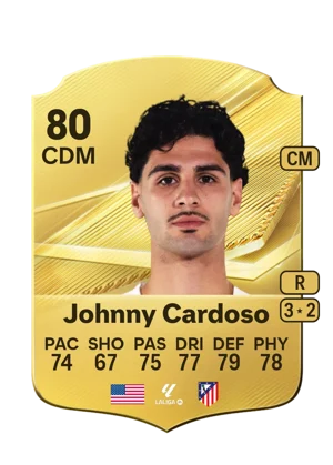 Johnny Cardoso - 80 - Rare EA FC 27 card