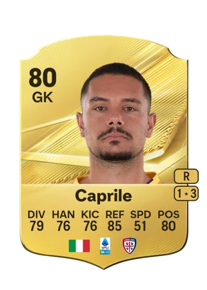 Caprile - 80 - Rare EA FC 27 card