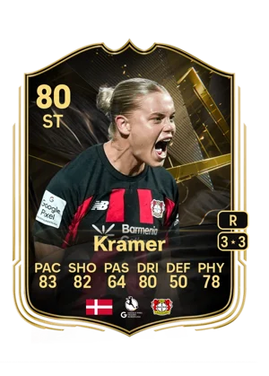 Kramer - 80 - Team of the week EA FC 27 card