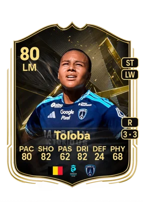 Toloba - 80 - Team of the week EA FC 27 card