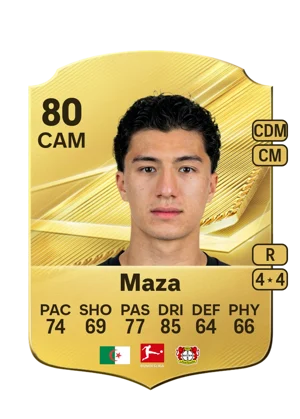 Maza - 80 - Rare EA FC 27 card