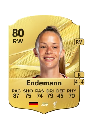Endemann - 80 - Rare EA FC 27 card