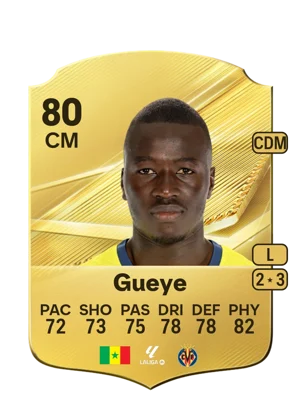 Gueye - 80 - Rare EA FC 27 card
