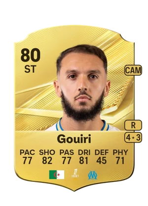 Gouiri - 80 - Rare EA FC 27 card