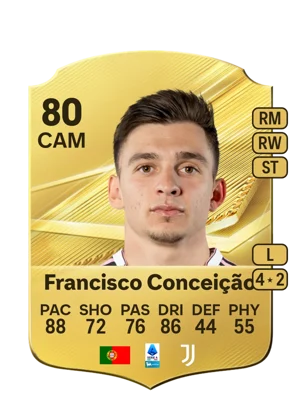 Francisco Conceição - 80 - Rare EA FC 27 card