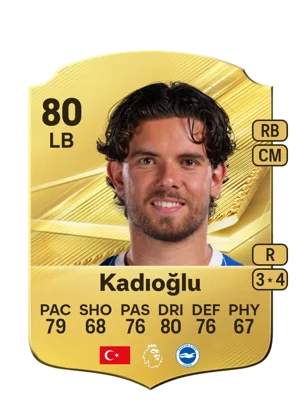 Kadıoğlu - 80 - Rare EA FC 27 card
